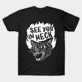 See You In Heck Cat T-Shirt